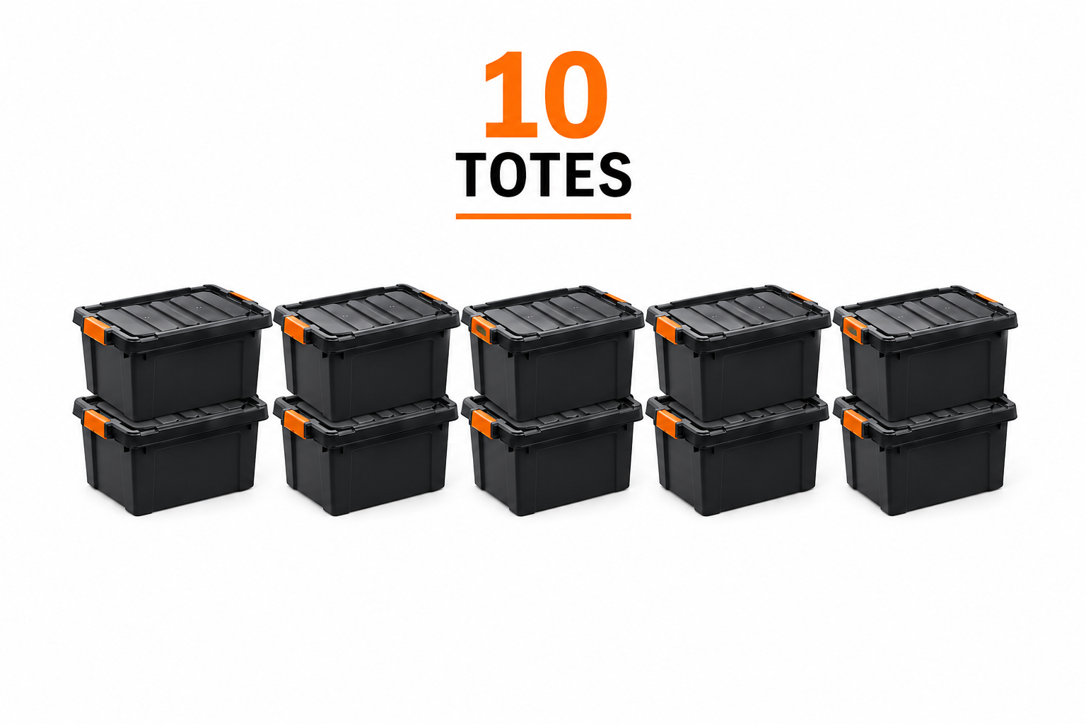 10 totes for 14 days