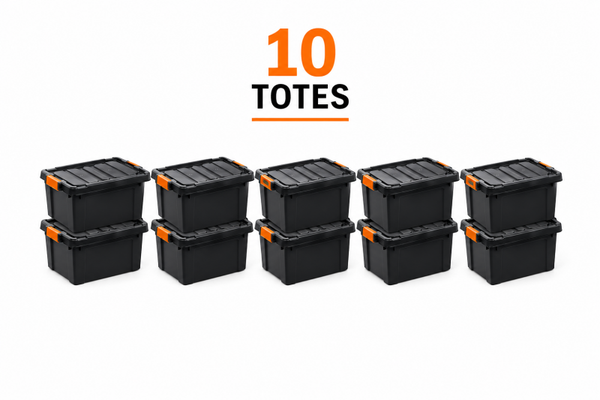 10 totes for 14 days