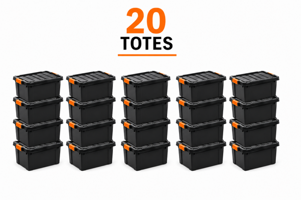 20 totes for 14 days