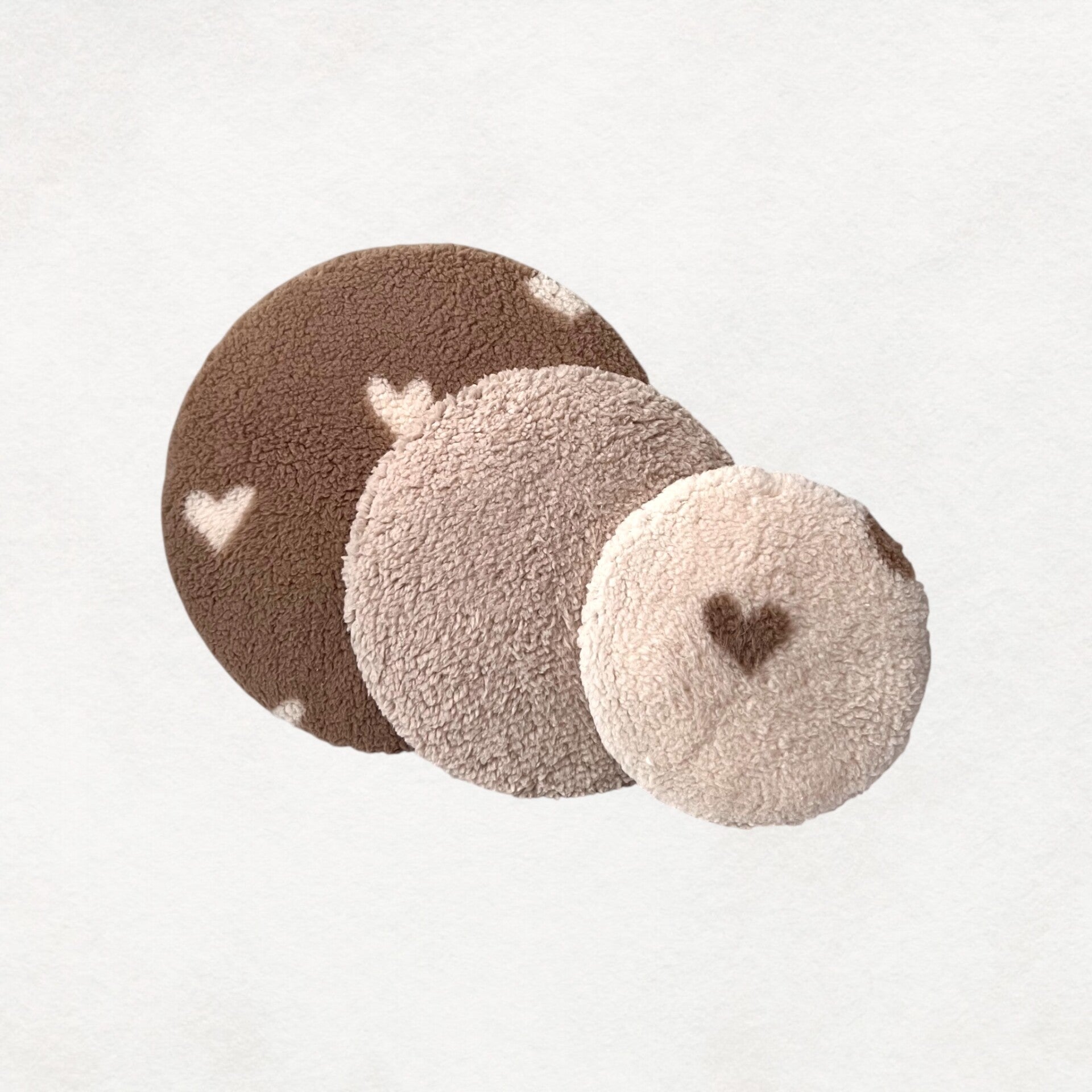 Set van 3 ronde wandlampen - S, M & L