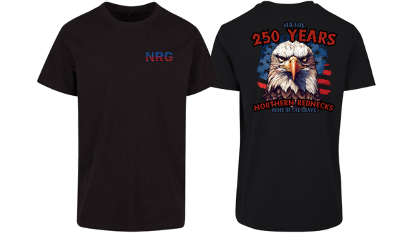 Shirt 4th July schwarz