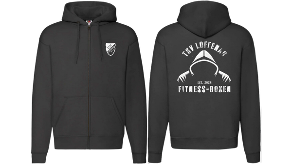 Zip-Hoodie Fitness Boxen