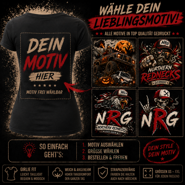 Girlie-Shirt mit Wunschmotiv