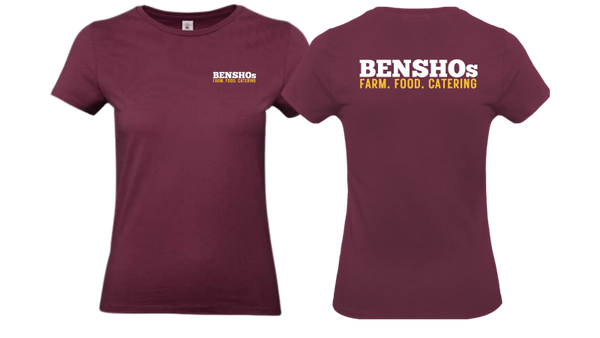 Girlie-Shirt Benshos Burgunder