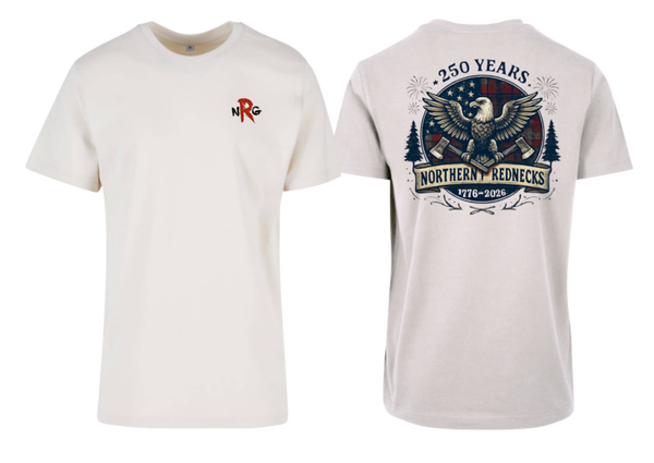 Shirt 4th July sandfarben