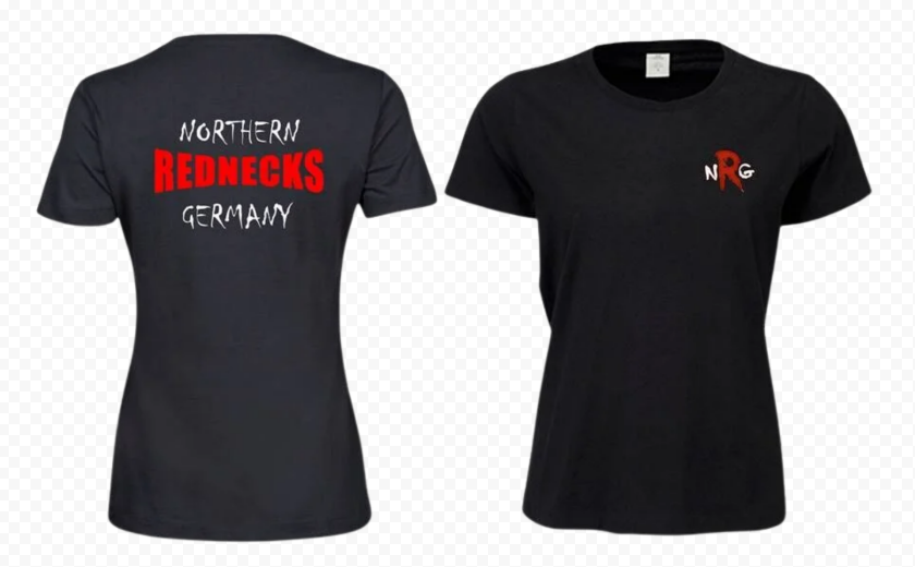 Girlie-Shirt mit Logo