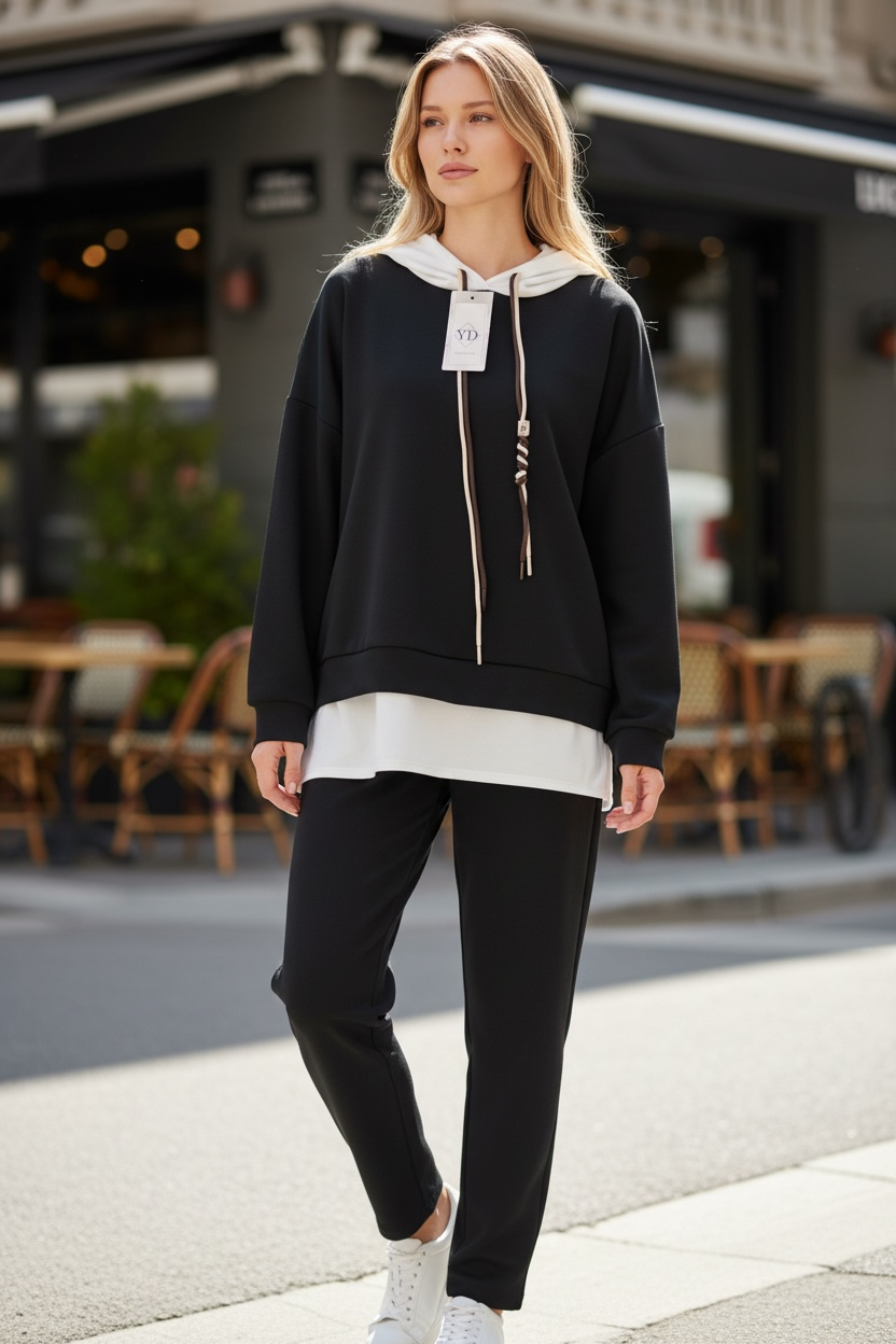 ✨ Completo donna sport chic bicolore ✨