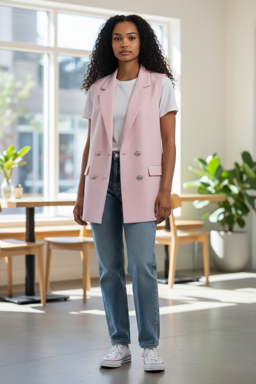 ✨ Gilet blazer nero elegante ✨