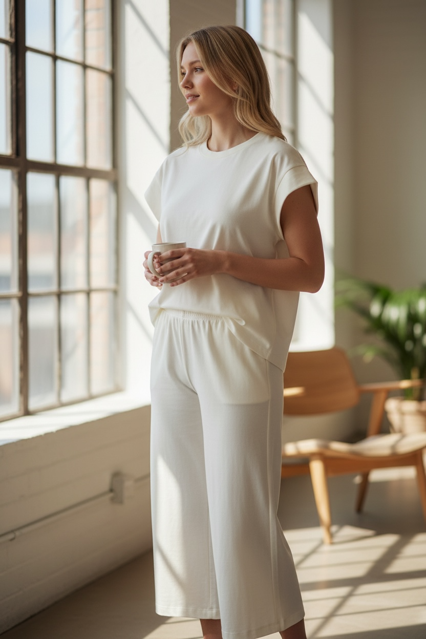 ✨ Completo donna panna minimal chic ✨