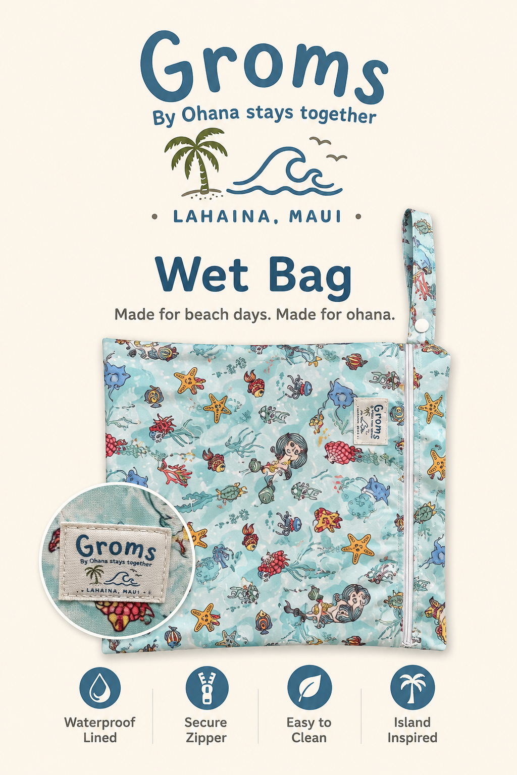 GROMS Aloha In a Bag (Mermaids)