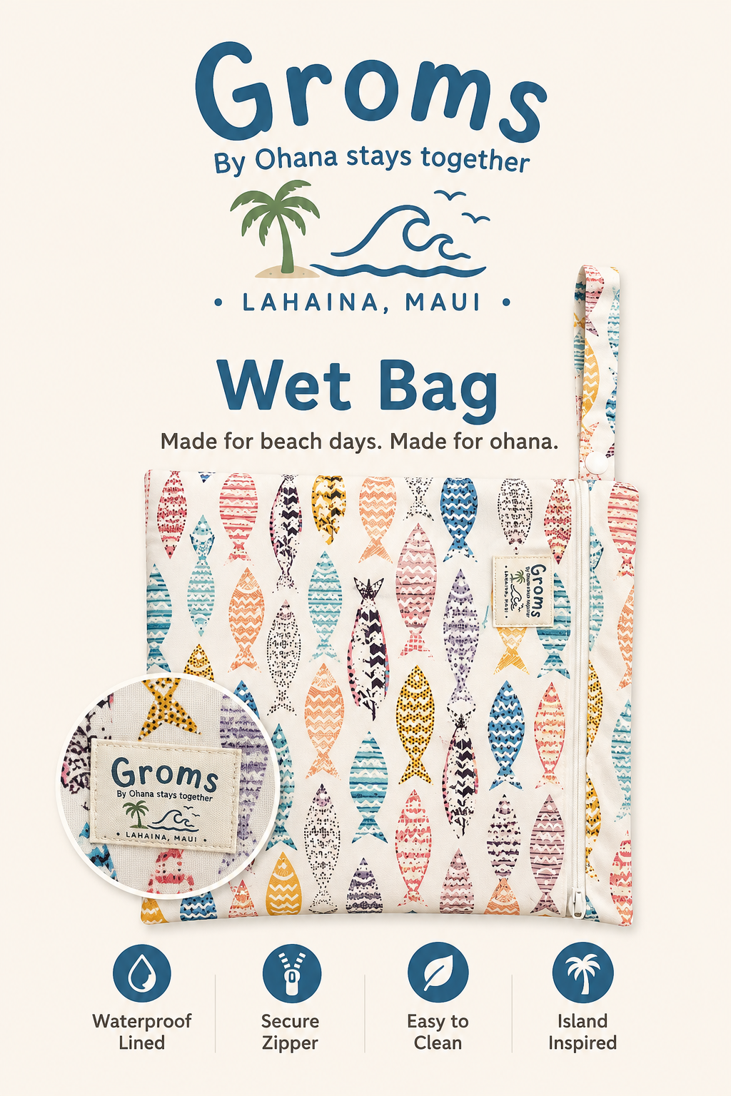 GROMS Aloha In A Bag (Fishy Fishy)