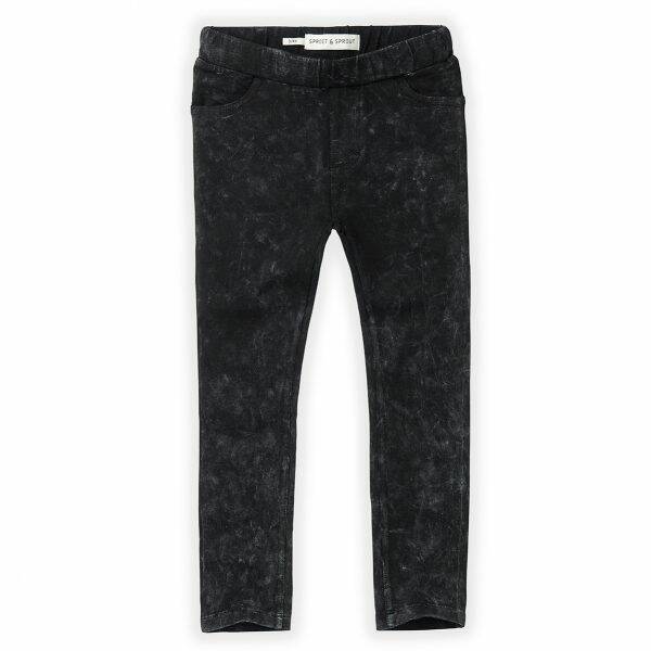 Jersey Stof Legging Denim 