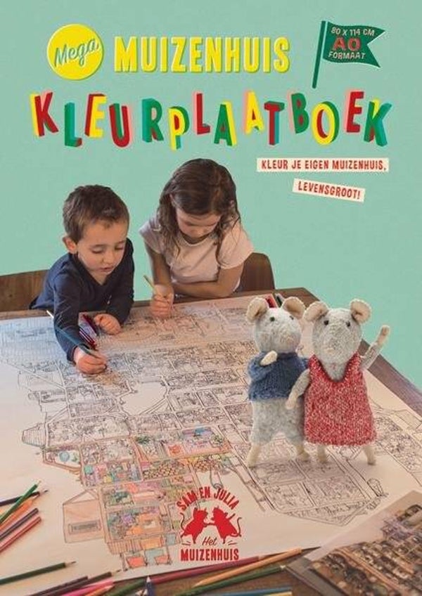 Kkleurplaat het Muizenhuis 