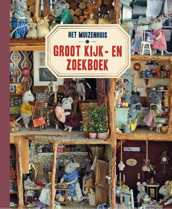 Muizenhuis Kijk en zoek boek 
