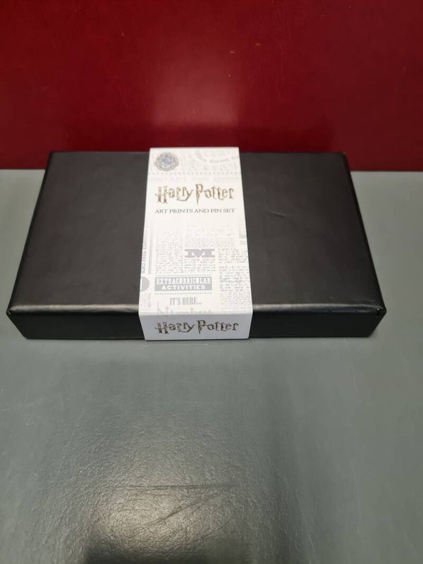 Harry potter pin badge with art prints