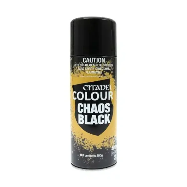 Citadel Chaos Black Spray Paint 400ml
