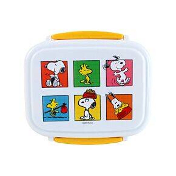 Bento Clip Lock Lunch Box with Cutlery