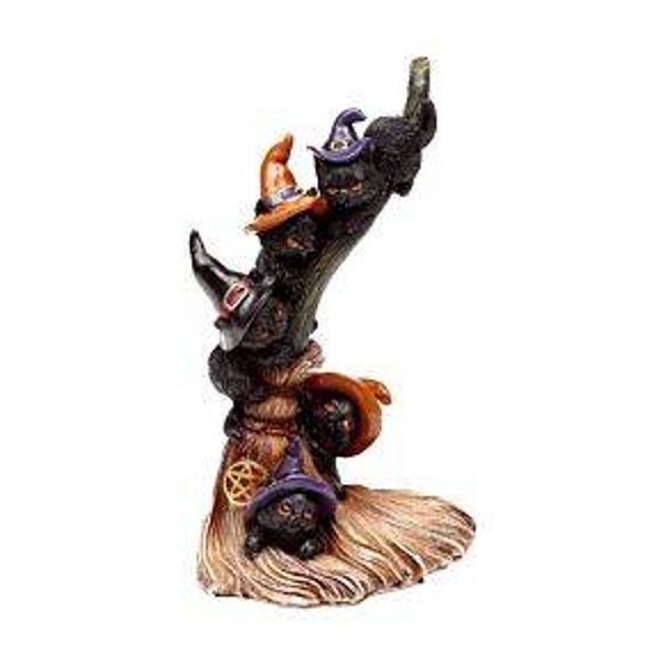 Witches Cat - Climbing Broomstick