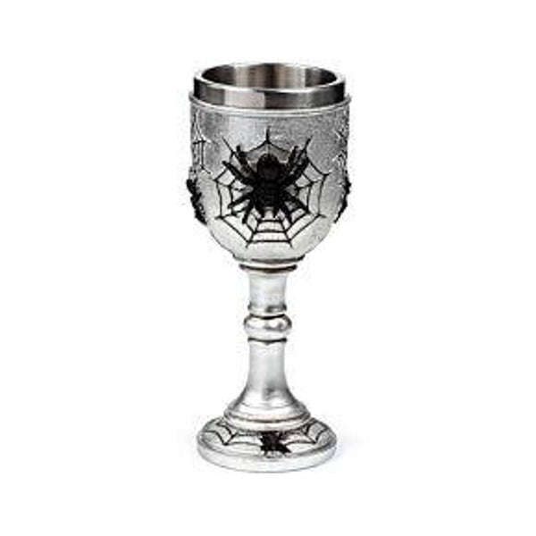 Decorative Goblet - Spider Web