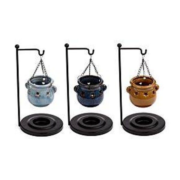 Hanging Porcelain Oil Burner - Eden Cauldron
