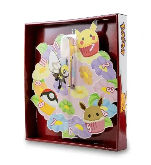 Pokemon Characters Clock
