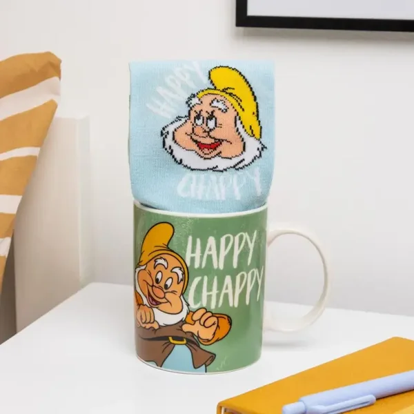 Disney Snow White Happy Mug and Socks