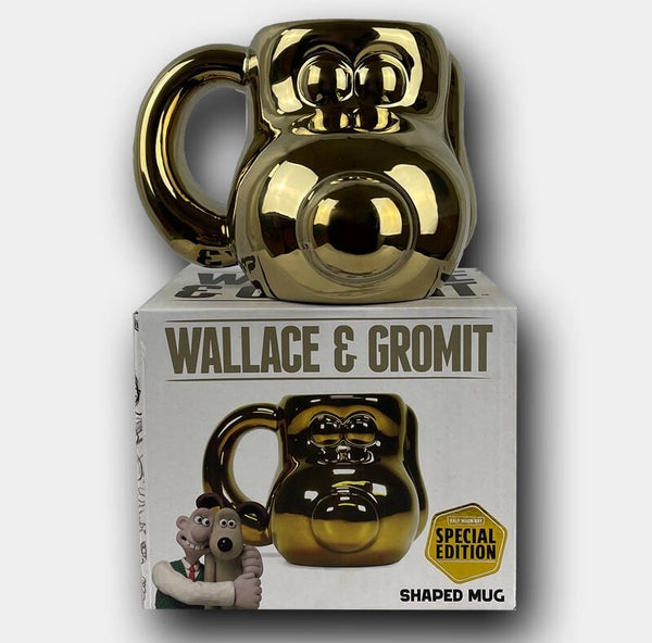 Wallace and Gromit : Gromit Gold Mug