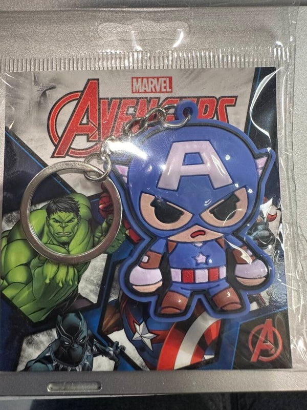 Captain America Keyring
