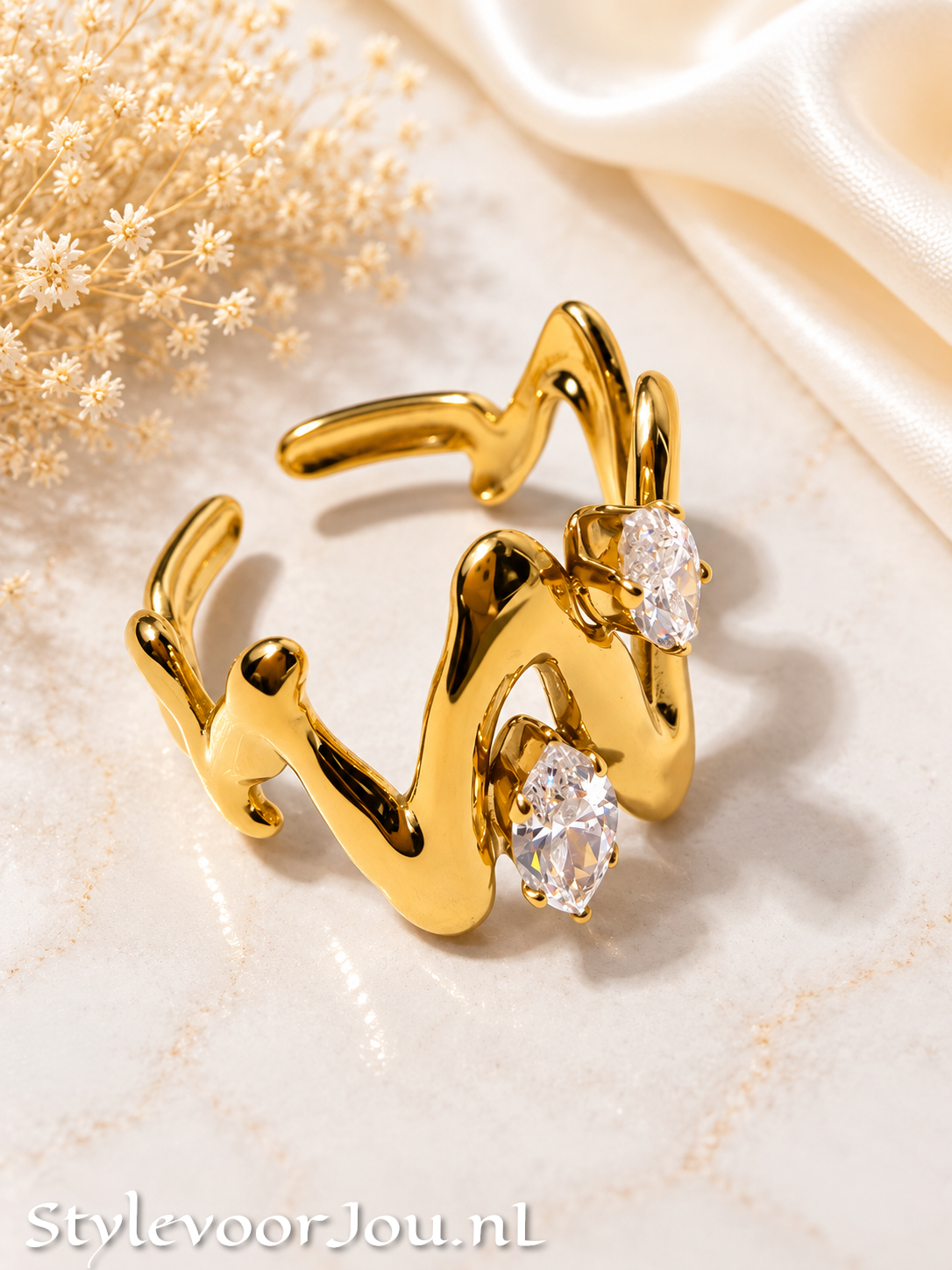 ✨Moderne ringen met een vleugje glamour!