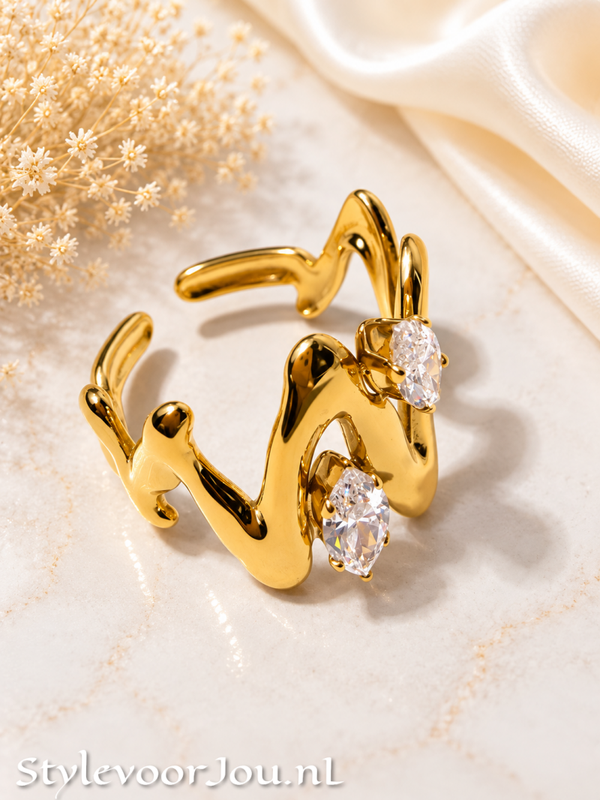 ✨Moderne ringen met een vleugje glamour!