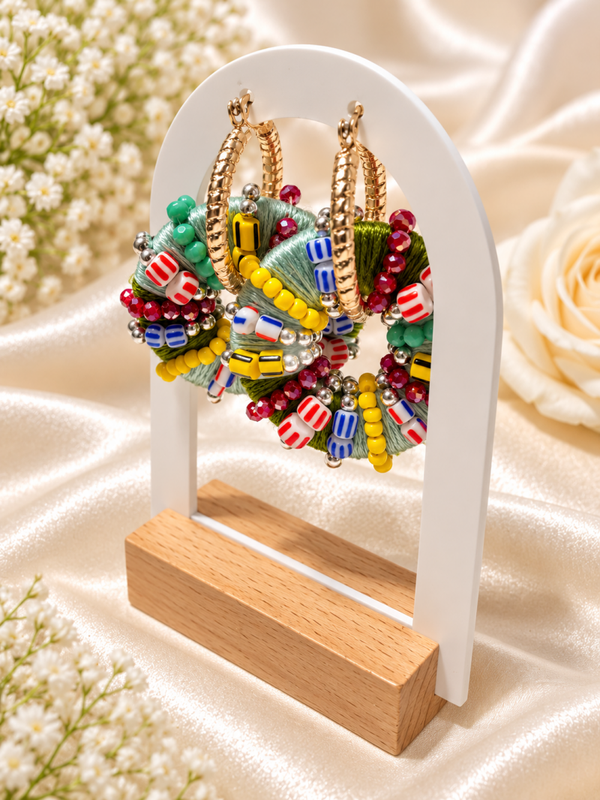 Grote Gouden Boho Oorringen