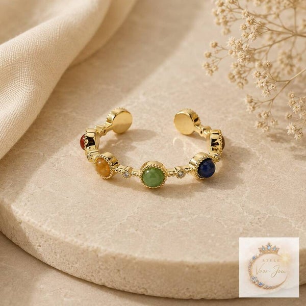 ✨ 7 Chakra Gemstone Ring ✨
