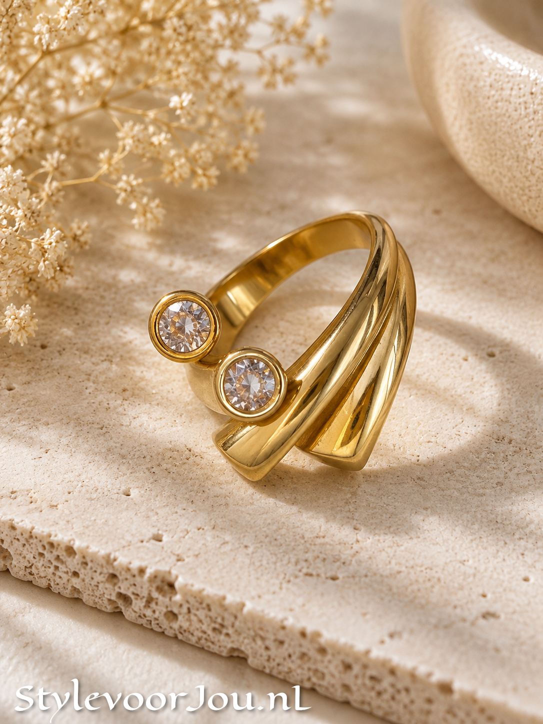 *Moderne ringen met een vleugje glamour!