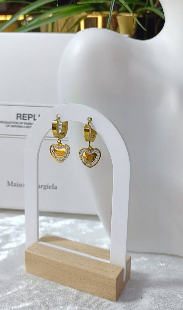 Prachtige goudkleurige oorbellen