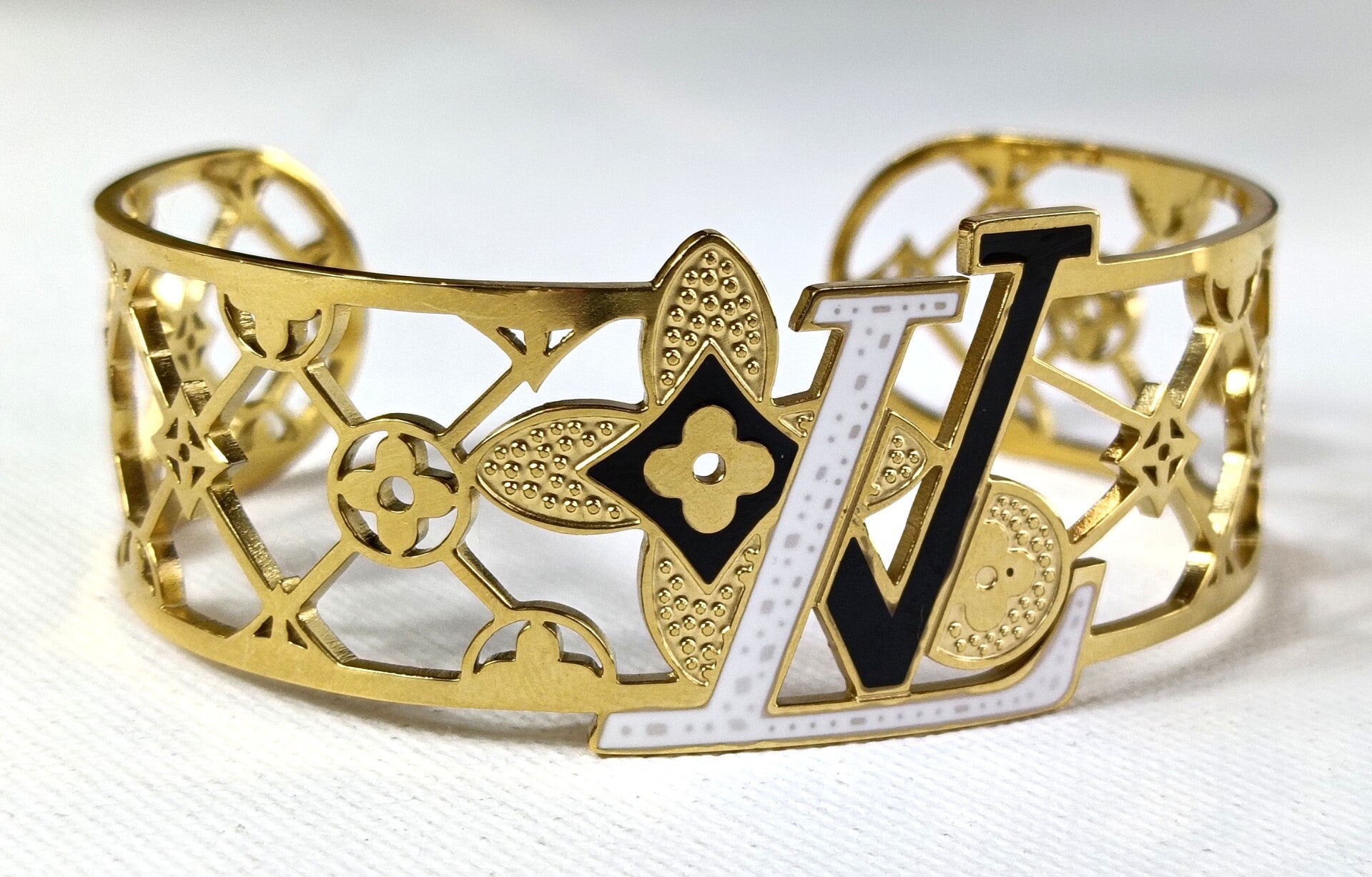 Gouden manchetarmband