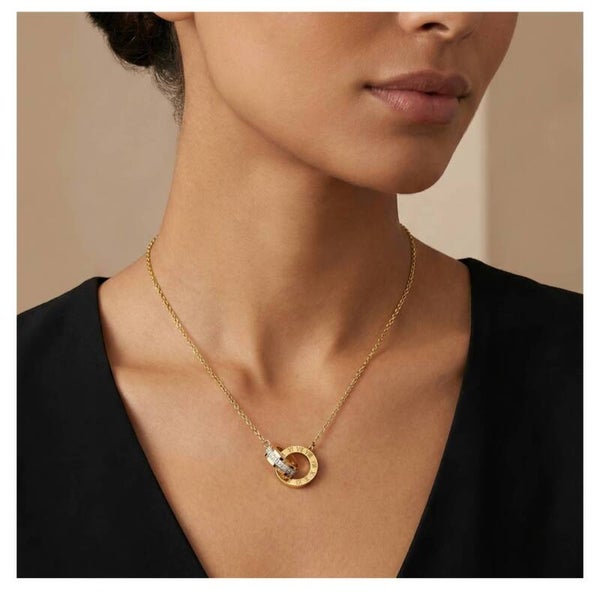 Elegante halsketting met hanger