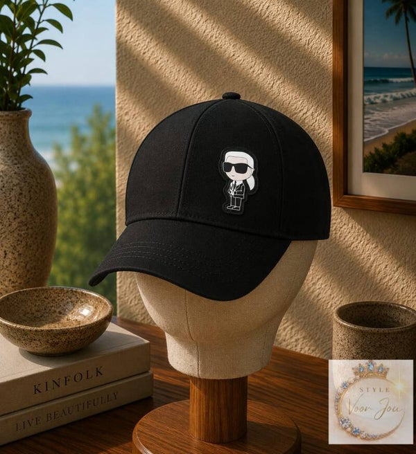 🖤 Karl Lagerfeld pet “IKON” – iconische stijl & luxe uitstraling 🖤