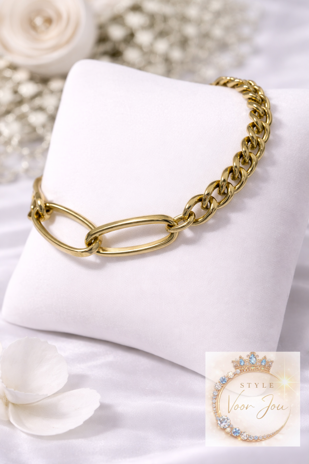 Elegante armband in goudkleur ✨