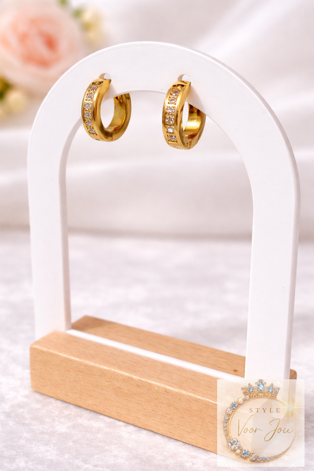Elegante oorbellen in goudkleur ✨