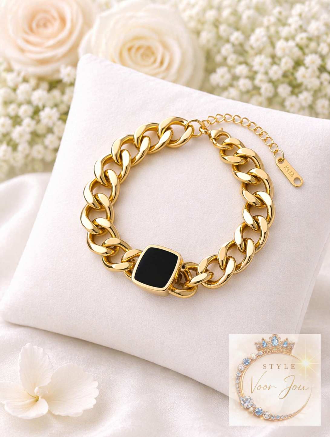 Elegante armband in goudkleur