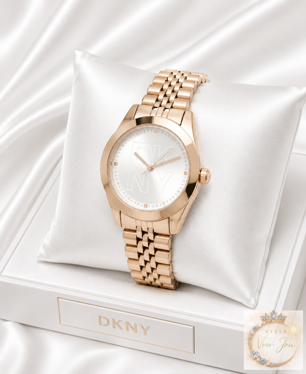 ✨Elegant DKNY horloge in rose gold