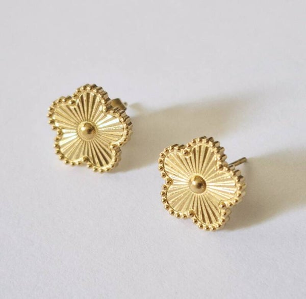 Boucles d'oreilles Trèfle