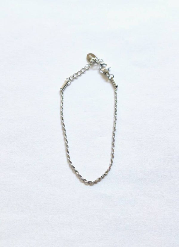Bracelet Maille Torsadée
