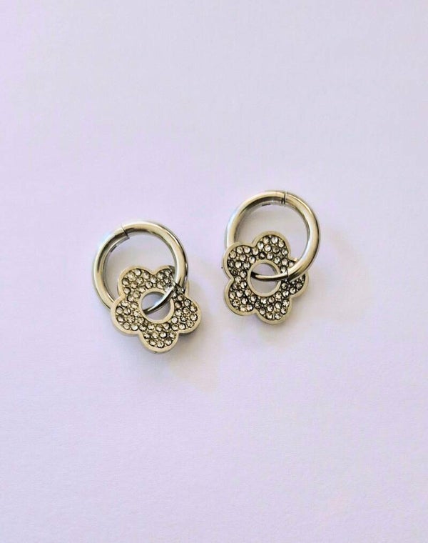 Boucles d'oreilles Fleur