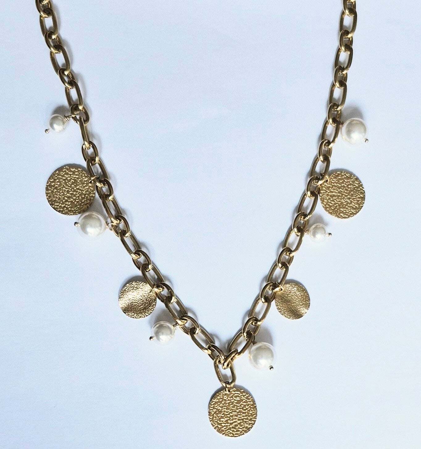 Collier Perles et Pampilles