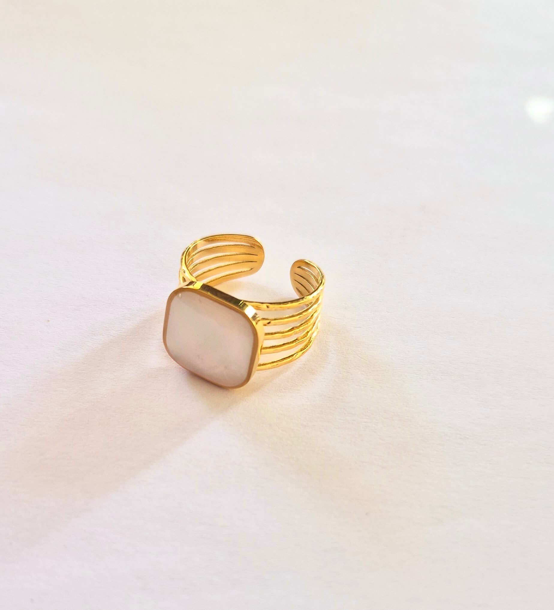 Bague Nacrée