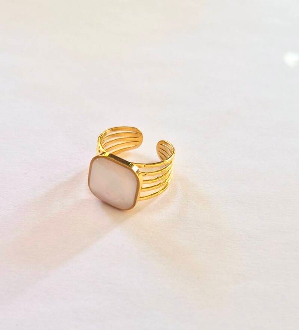 Bague Nacrée