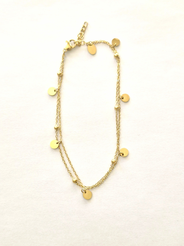 Bracelet de Cheville Pampilles Rondes