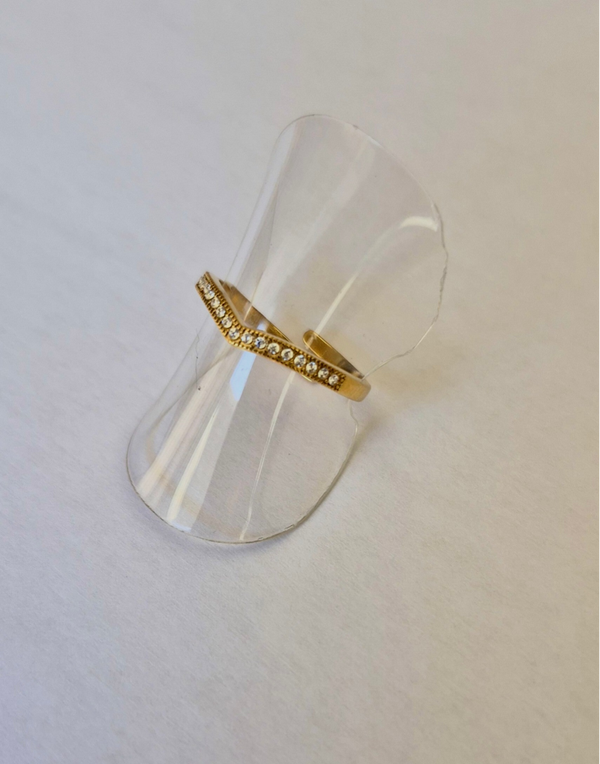 Bague Strass