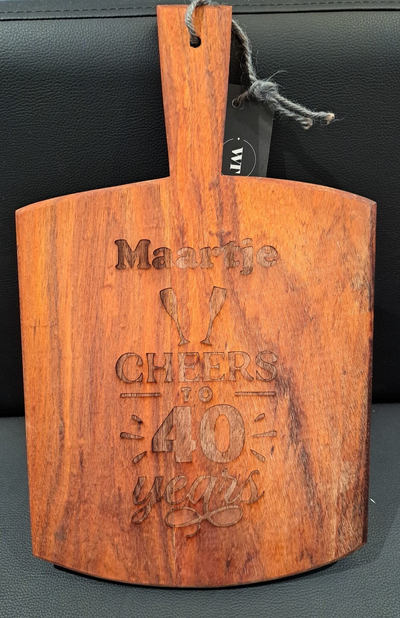 Acacia borrelplank 41cm